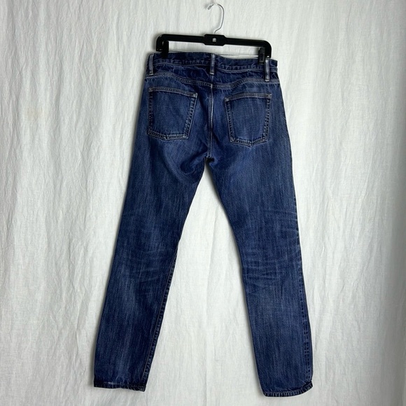 Outerknown Sea Ambassador Button Fly Men’s Slim Fit Indigo Jeans Size 31 X 32 - Picture 13 of 16